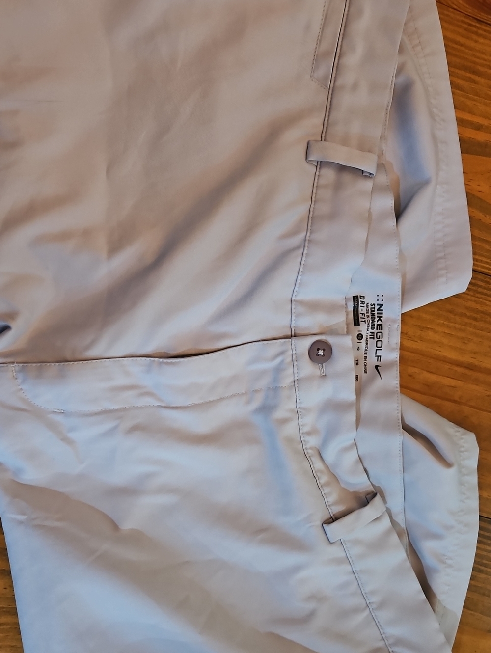 Nike Men's Light Gray Golf Chino Shorts